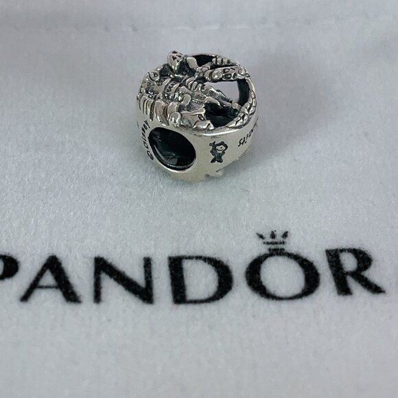 Disney Beauty and the Beast Belle and Friends Pandora Charm - Picture 5 of 7